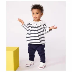 Hot Blouse Rayée Col Cœurs Coton Bio | Blouses, T-Shirts