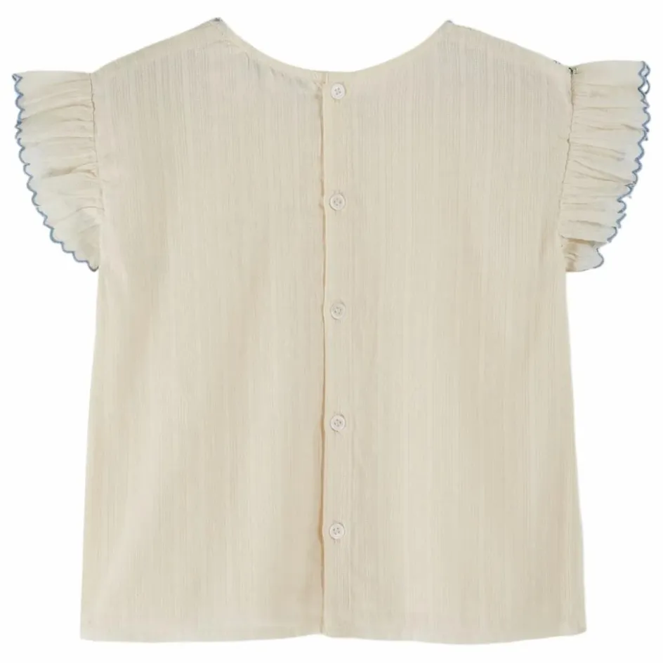 Enfant Emile et Ida Blouses, T-Shirts*Blouse Smocke Brodée Main |