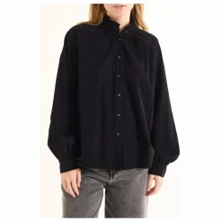 Online Sacrécoeur Blouse Soline Velours Côtelé | Noir