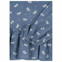 Sale Konges Sløjd Blouse Vida Coton Bio | Bleu
