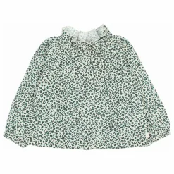 Búho Blouse Volants Bébé | Vert Cèdre