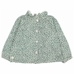 Búho Blouse Volants Bébé | Vert Cèdre
