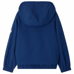 Enfant Bonpoint Manteaux, Blousons|Manteaux, Vestes*Blouson à Capuche Lenny Carreaux Seersucker Fibres Recyclées |
