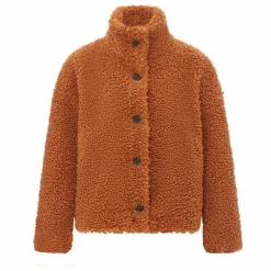 Femme Alma Deia Vestes, Blousons*Blouson boutonné en sherpa boxy |
