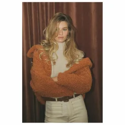 Femme Alma Deia Vestes, Blousons*Blouson boutonné en sherpa boxy |