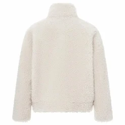 Alma Deia Blouson bouttoné en sherpa boxy ||Femme Vestes, Blousons