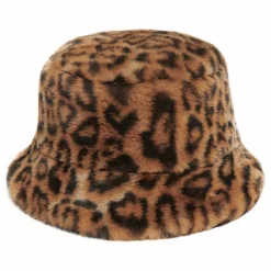 Femme Apparis Bonnets, Chapeaux*Bob Amara Léopard Fibres Recyclées |