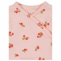 Hot Konges Sløjd Body Cache Coeur Fleuri Coton Bio | Rose pâle