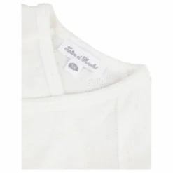 Tartine et Chocolat Premières Tenues|Pyjamas Et Bodies*Body Cache-Cœur Coton Bio Ajouré |