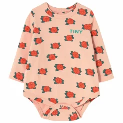 Tinycottons Body Camelias Coton Bio || Bodies, Combinaisons|Pyjamas Et Bodies