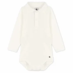 Petit Bateau Body Col Polo Coton Bio Ceddy || Pyjamas Et Bodies|Premières Tenues