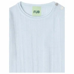 New FUB Body Côtelé Laine de Mérinos | Bleu pâle