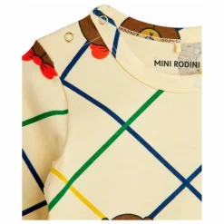 Mini Rodini Body Ours Carreaux Coton Bio || Bodies, Combinaisons|Bodies, Combinaisons