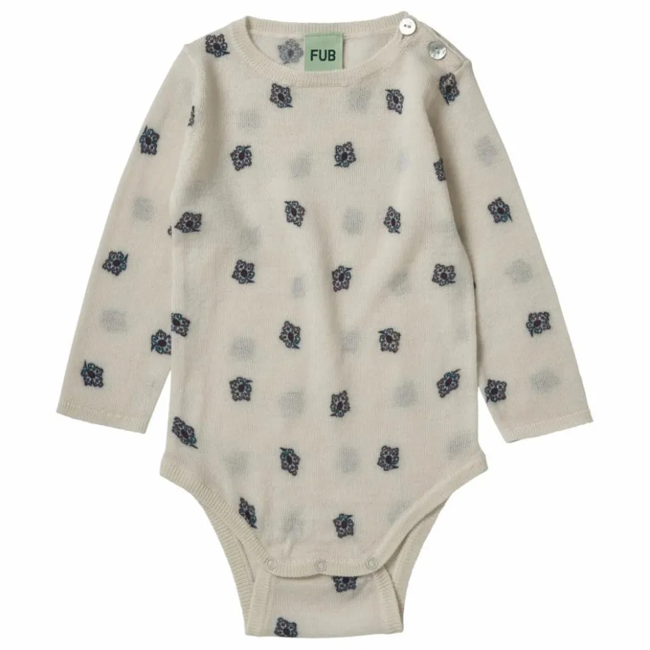 FUB Body Paisley Maille Extra Fine Laine Mérinos || Pyjamas Et Bodies|Premières Tenues