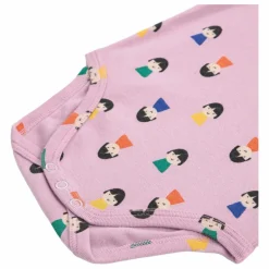 Bobo Choses Body Pions Coton Bio | Lilas| Pyjamas Et Bodies|Premières Tenues