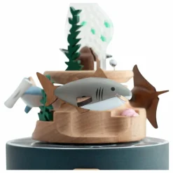 Discount Boite à musique en bois Poissons Musique|Boites À Musique
