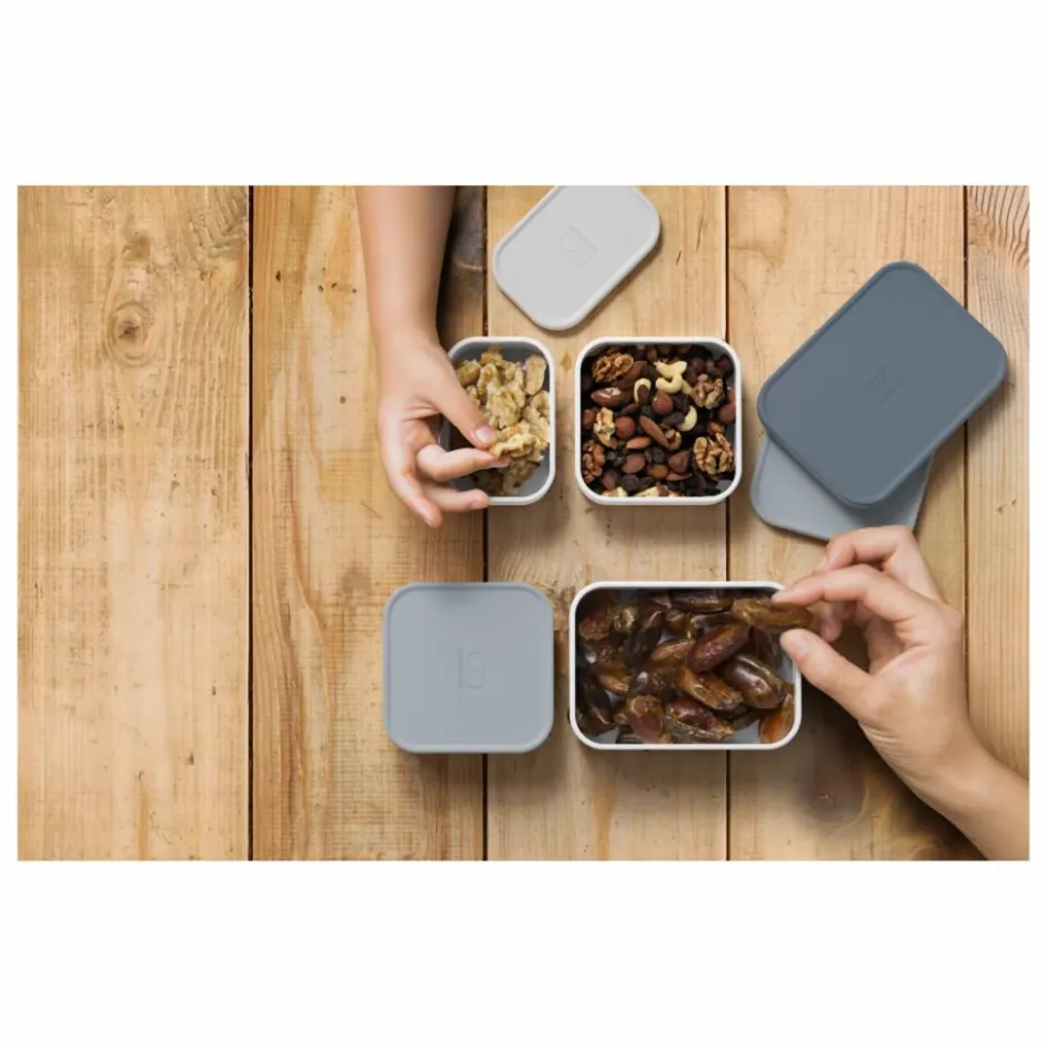 Homme Monbento Art De La Table|Voyage, Outdoor*Boites de compartimentation pour bento MB Extra - Set de 4 |