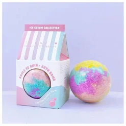 Enfant Inuwet Soins Du Corps|Soins Du Corps*Bombe de bain Ice cream bubble gum - 120 g