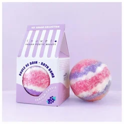Inuwet Bombe de bain Ice cream cassis - 120 g|Enfant Soins Du Corps|Soins Du Corps