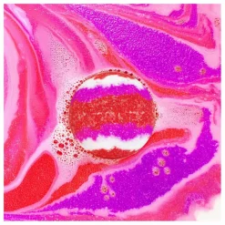 Inuwet Bombe de bain Ice cream fraise - 120 g|Enfant Soins Du Corps|Soins Du Corps