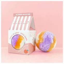 Discount Bombe de bain Ice cream pêche - 120 g Enfant Soins Du Corps|Soins Du Corps