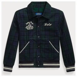 Ralph Lauren Bomber Carreaux ||Enfant Manteaux, Blousons|Manteaux, Blousons