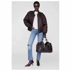 Outlet Anine Bing Bomber Leon | Marron