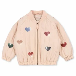 Enfant Konges Sløjd Manteaux, Blousons|Manteaux, Blousons, Pilotes*Bomber Sequins Juno Cœurs |