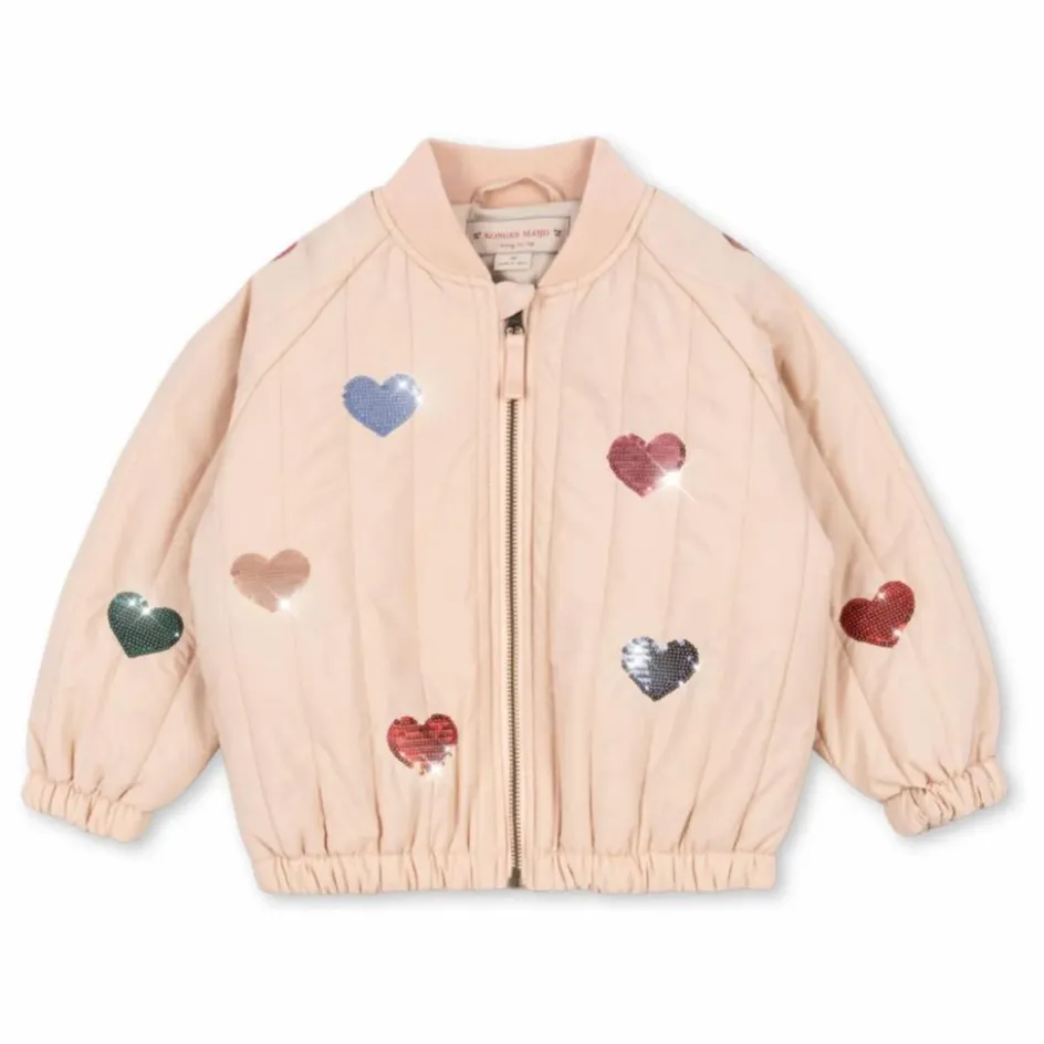 Enfant Konges Sløjd Manteaux, Blousons|Manteaux, Blousons, Pilotes*Bomber Sequins Juno Cœurs |