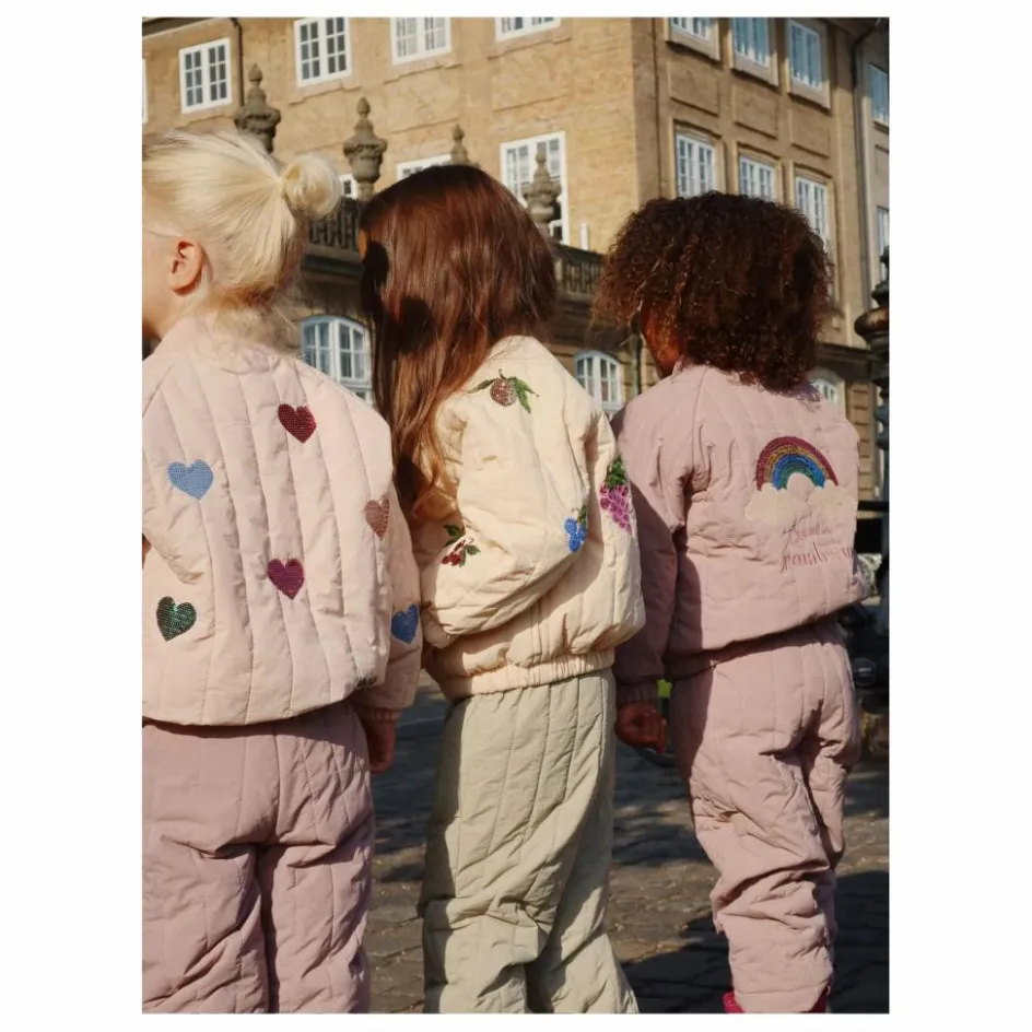 Enfant Konges Sløjd Manteaux, Blousons|Manteaux, Blousons, Pilotes*Bomber Sequins Juno Cœurs |