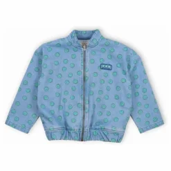 the new society Bomber Smiley Denim ||Enfant Manteaux, Blousons|Manteaux, Vestes