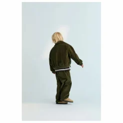 Clearance the new society Bomber Velours Côtelé Mikel | Vert foncé