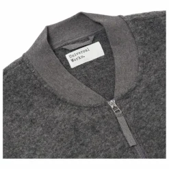 Universal Works Bomber Zippé Laine ||Homme Doudounes, Parkas, Vestes