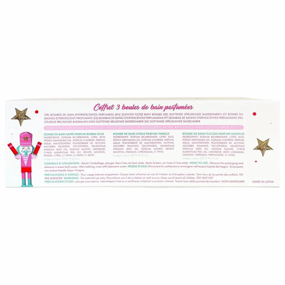 Inuwet Bombes pour le bain Fizzer - Set de 3|Enfant Soins Du Corps|Soins Du Corps