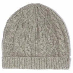 Outlet Bompard Bonnet à Torsades Cachemire | Gris