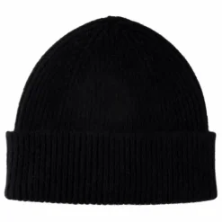 Discount SMALLABLE BASICS Bonnet enfant en laine vierge | Noir