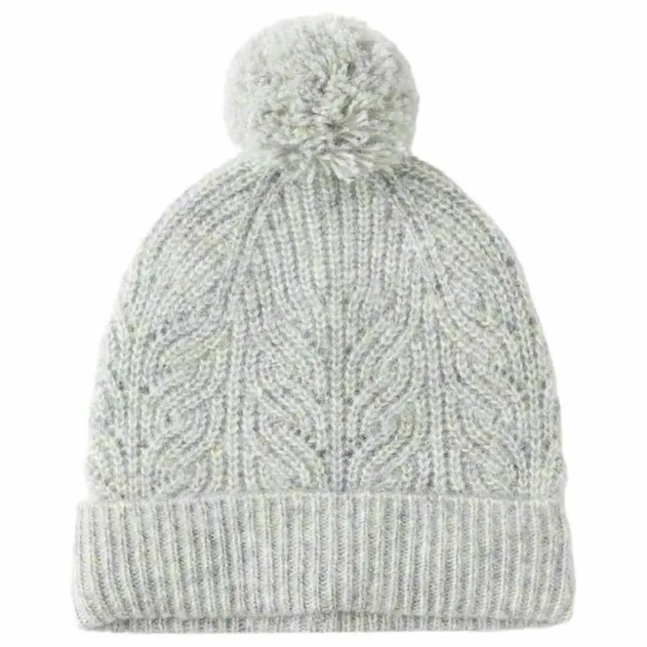 Clearance Rylee + Cru Bonnet Maille | Bleu gris