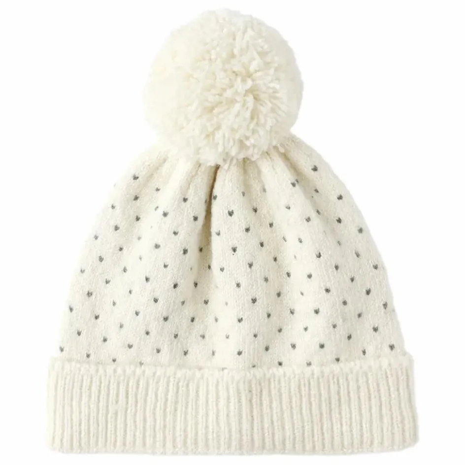Clearance Rylee + Cru Bonnet Maille Chiné | Ecru