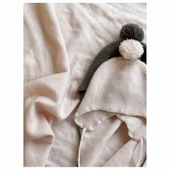 Best Holmm Bonnet Pom Pom Cachemire | Rose pâle