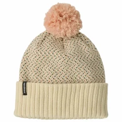 Best Patagonia Bonnet Powder Town Fibres Recyclées | Beige