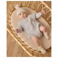 Discount Quincy Mae Bonnet Tricot | Ecru