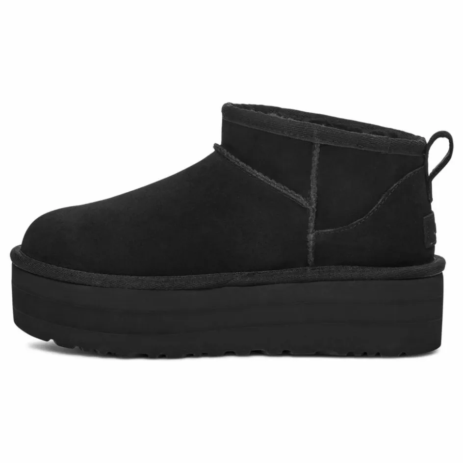 Outlet UGG Boots Fourrées Classic Mini Platform | Noir