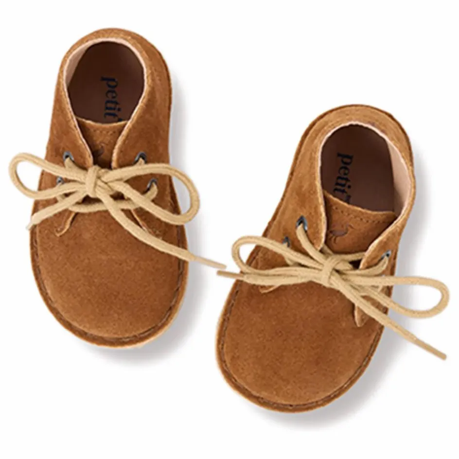 Online Petit Nord Boots Lacets Desert | Marron clair