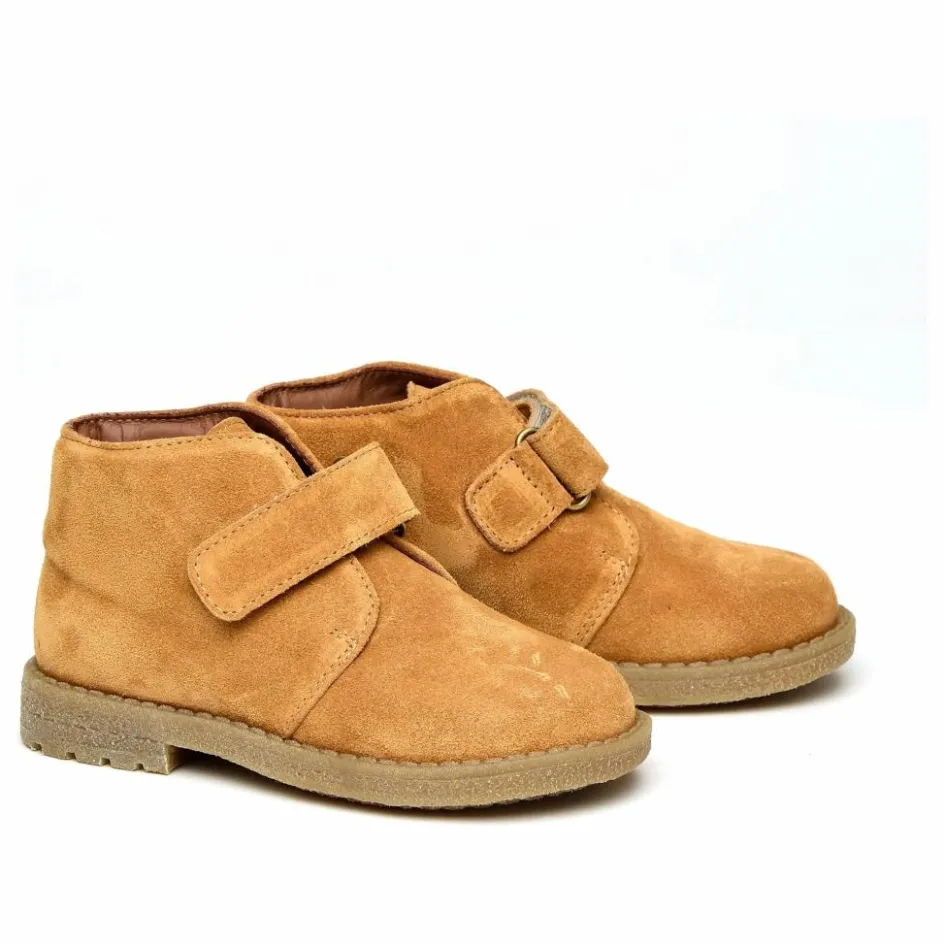 New Pèpè Boots Suede Scratchs | Camel