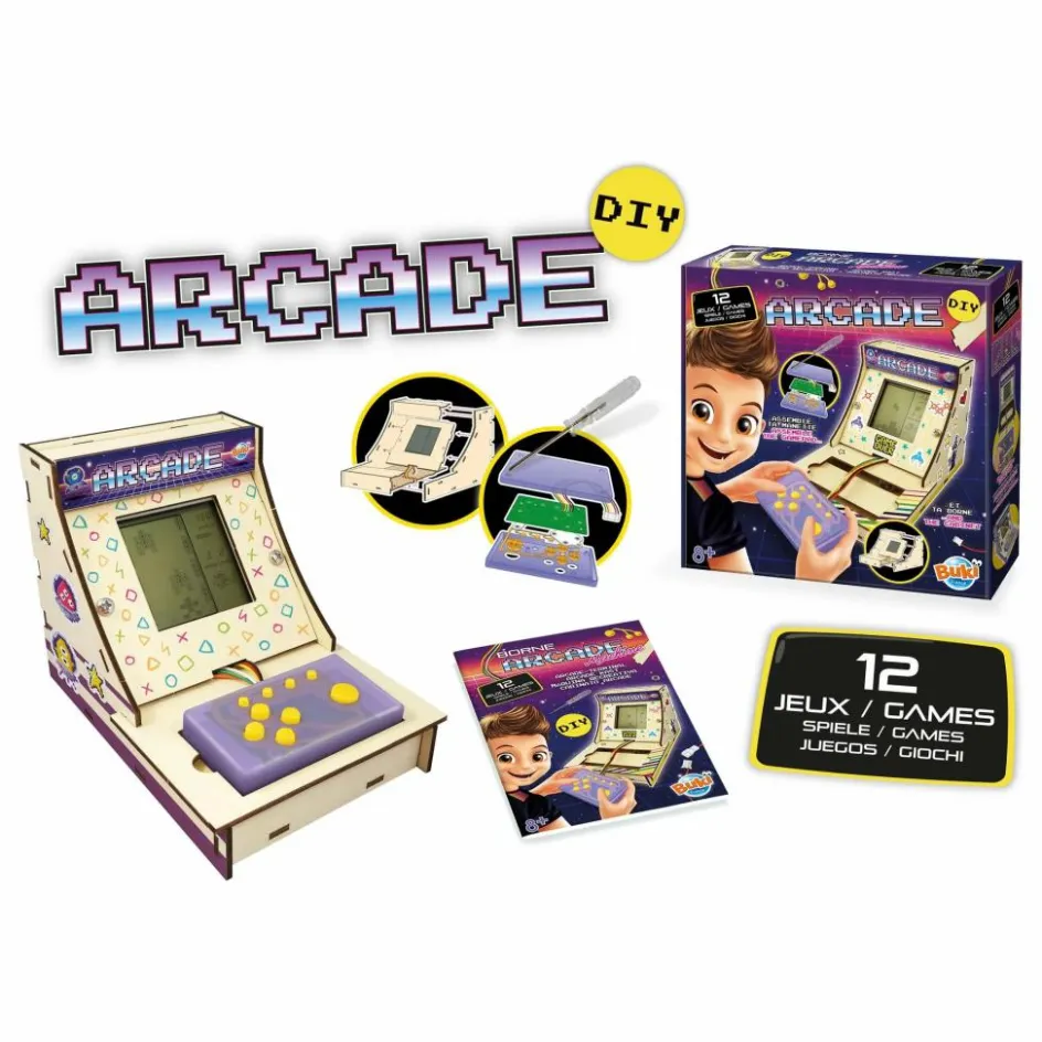 Buki Borne d'arcade à construire| Jeux Éducatifs