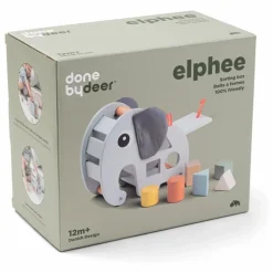 Done by deer Boîte à formes Elphee || Jouets D'Éveil|Jouets D'Éveil