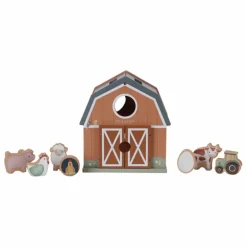 Little Dutch Jouets D'Éveil|Jouets D'Éveil*Boîte à formes en bois FSC - Little Farm