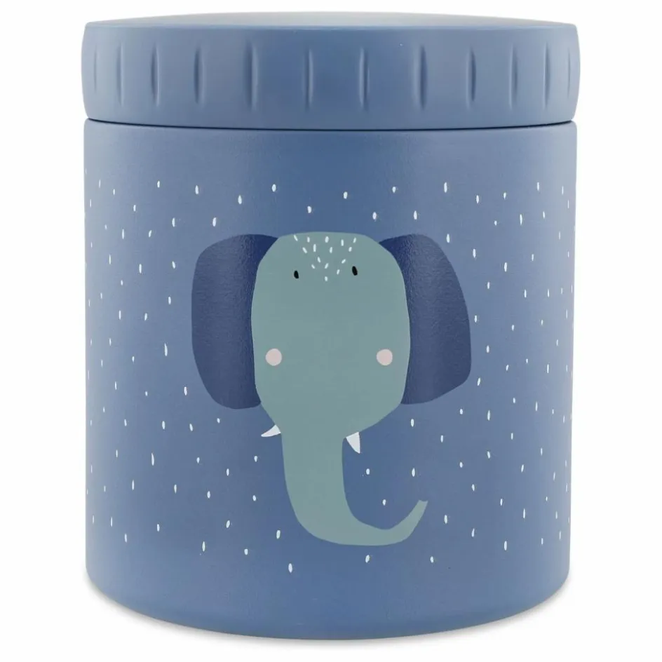 Trixie Boîte à goûter isotherme 500 ml Mrs Elephant ||Enfant Vaisselle Enfant