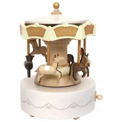 Outlet Wooderful life Boîte à musique Carrousel Beige