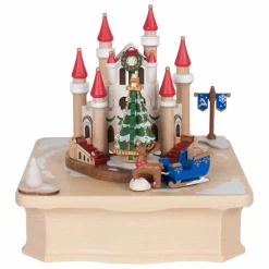 Wooderful life Boîte à musique Château de Noël| Musique|Boites À Musique